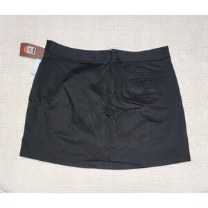 Lady Hagen Women's Perforated Golf Tennis Athletic Skort Size 16 Black 18"